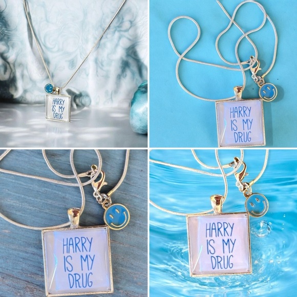 Harry is my drug pendant necklace Love Harry Styles? Prince Harry? Harry Potter? - Picture 10 of 15